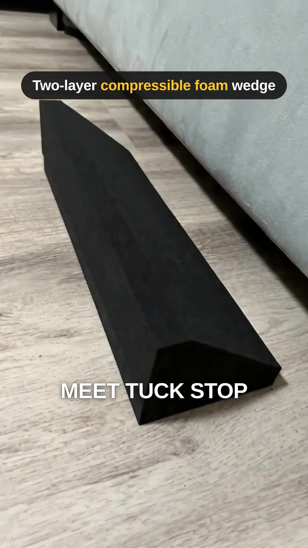 Promotional video still illustrating the TuckStop concept.